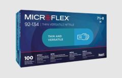 Ansell Microflex 92-134 Tek Kullanımlık Nitril Eldiven (100 Adet) BEDEN XL