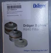 Drager X-plore RD40 6738802  A2B2E2K1  Gaz Filtresi