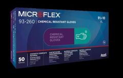 Ansell MICROFLEX 93-260 Kimyasal Dirençli Nitril İş Eldiven L BEDEN