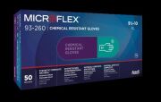 Ansell MICROFLEX 93-260 Kimyasal Dirençli Nitril İş Eldiven S  BEDEN