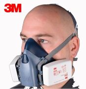 3M 7502(Orta Boy) Yarım Yüz Maskesi