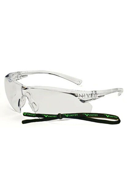 Univet 505 UP 505U.00.00.11 Şeffaf Koruyucu  Gözlük+GASKET(GÖZLÜK APARATI)