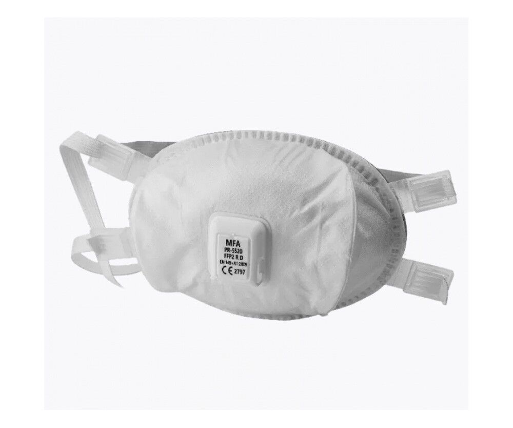 PR-5520 FFP2 R D Ventilli Maske (12 ADET)