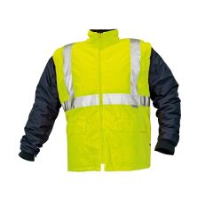 Tripura 4'ü 1 arada  PU katmanlı 300D Oxford polyester parka XL