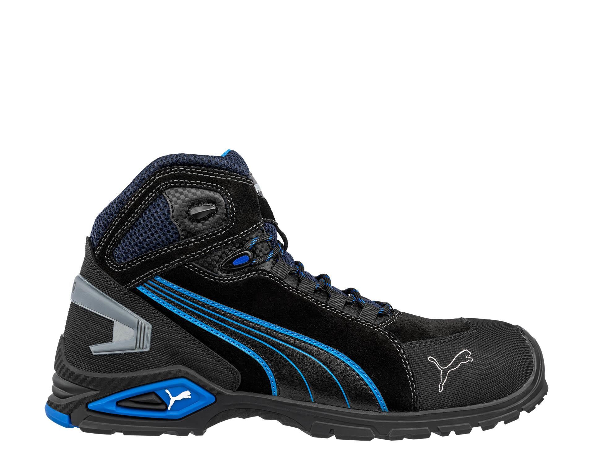 Puma Safety RIO BLACK MID Alüminyum Burunlu   S3L İş Ayakkabısı NO:42