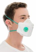 BLS 829 FFP2 VENTİLLİ  NR D MASKE  (10 adet)