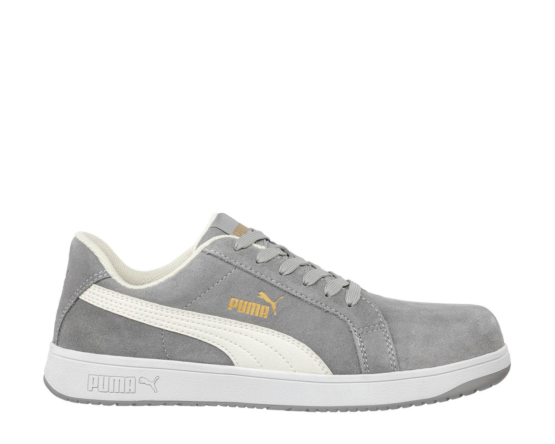 Puma Safety ICONIC GREY LOW  Fiberglas burun S1PL ESD İş Ayakkabısı NO:40