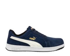 Puma Safety ICONIC NAVY LOW  Fiberglas burun S1PL ESD İş Ayakkabısı NO:40