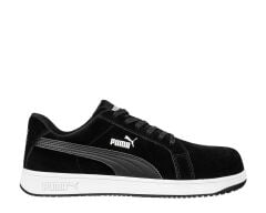Puma Safety ICONIC BLACK LOW  Fiberglas burun S1PL ESD İş Ayakkabısı NO:40