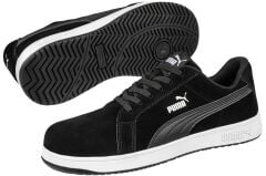 Puma Safety ICONIC BLACK LOW  Fiberglas burun S1PL ESD İş Ayakkabısı NO:40