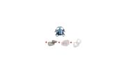 3M  7502 YARIM YÜZ MASKE+6059 ABEK1 FİLTRE+5925 P2 PED+ 501 FİLTRE TUTUCU KAPAK