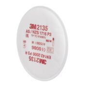 3M 7501 Yarım Yüz Maskesi (S BEDEN)+2135 P3 TOZ SİS DUMAN FİLTRESİ