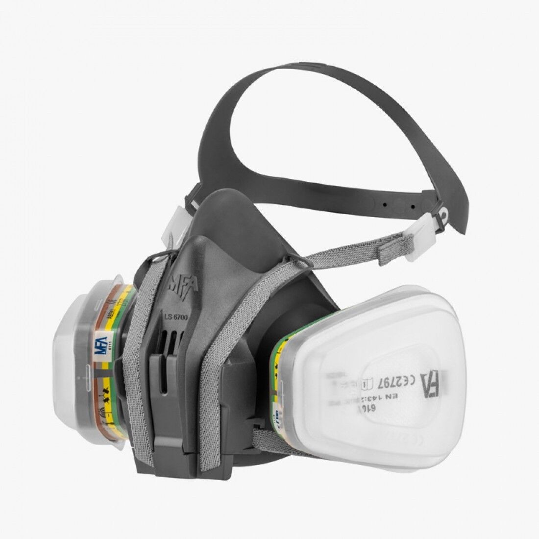 MFA LS-6700 Yarım Yüz Maskesi Bayonet bağlantılı  (FİLTRESİZ)