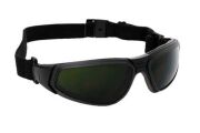 Lux Optical 60955 Flylux IR5 Kafabantlı Siyah Çizilmeye Dayanıklı Kaynak Gözlüğü