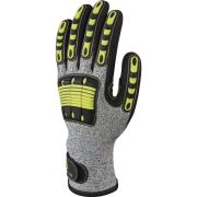 Delta Plus Eos Nocut VV910 Polietilen Nitril Örme Eldiven - Gri