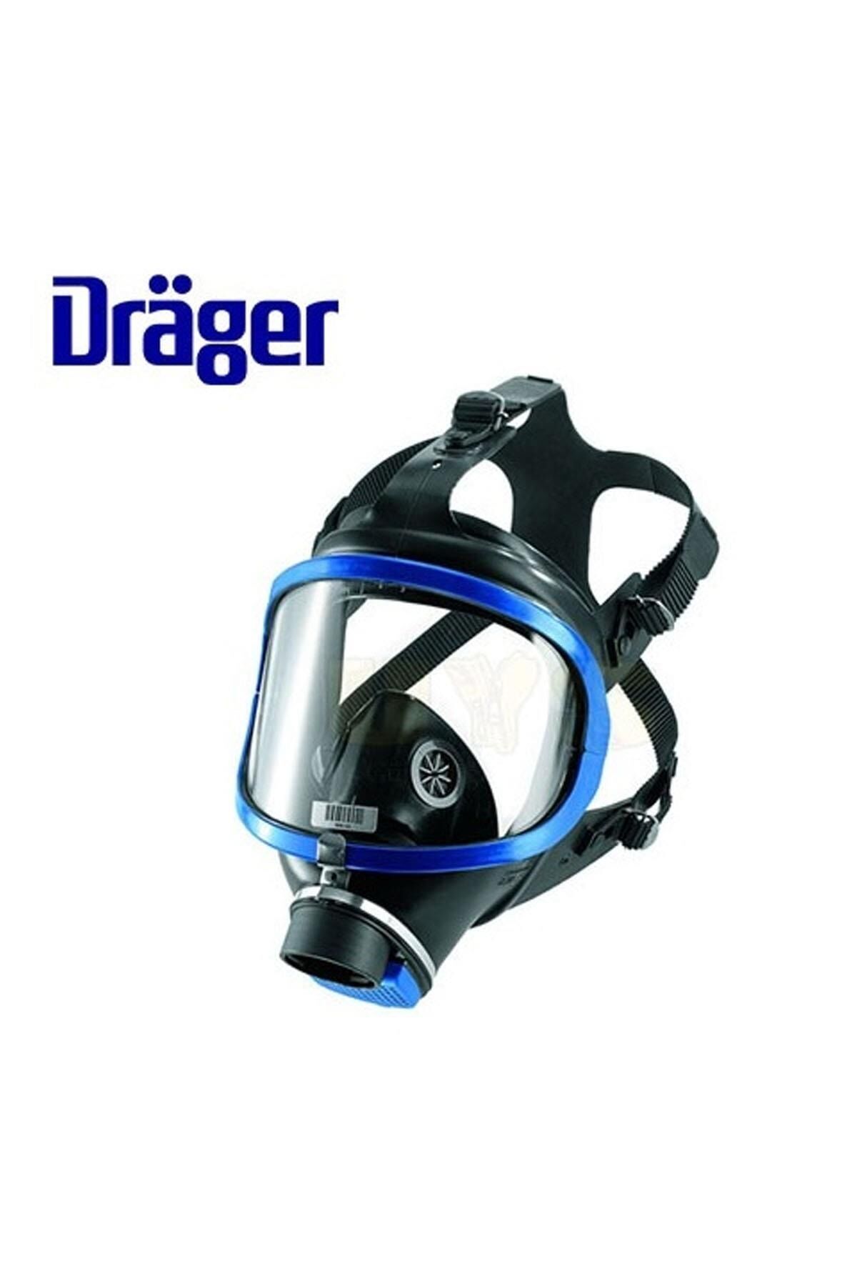 Drager X-plore® 6300 Tam Yüz Gaz Maskesi Mavi Renk X 5 Adet