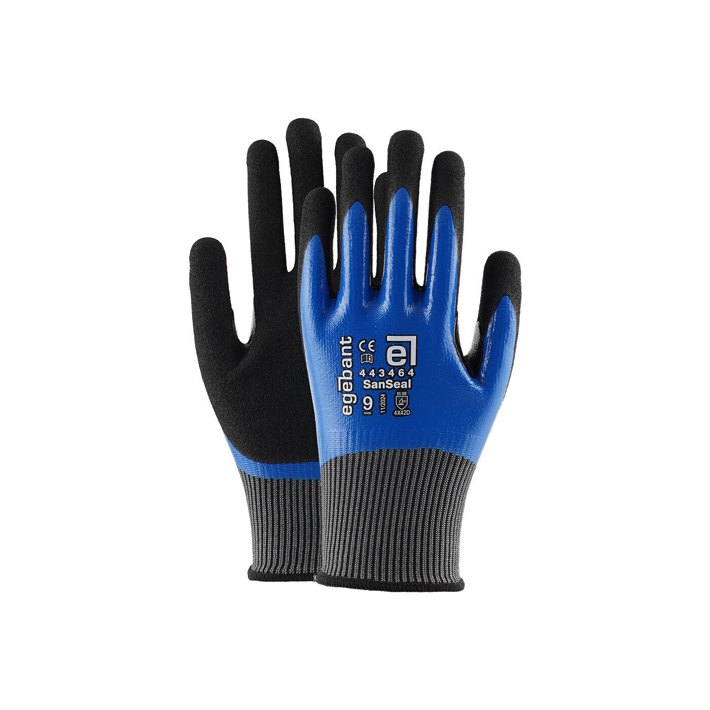 SanSeal 443464 Yağa Dayanıklı İş Eldiveni no:9