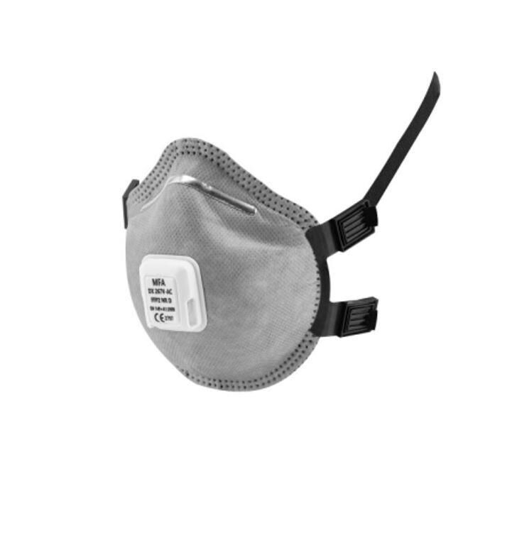 DX-267V-AC (AKTİF KARBONLU)  FFP2 NR D Ventilli Maske 25 ADET