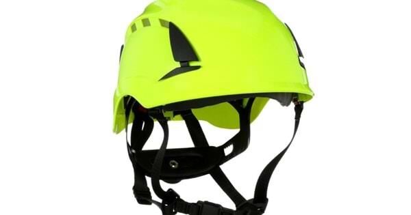 3M X5014V-CE HVYeşil Ventilli Reflektif  (ARAMA KURTARMA )Baret