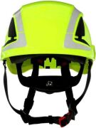 3M X5014V-CE HVYeşil Ventilli Reflektif  (ARAMA KURTARMA )Baret