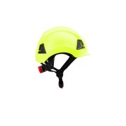 BBU Safety SP 9001 Yüksekte Çalışma Elektrikçi Bareti - Dağcı Kaskı (FLORESAN YEŞİL)