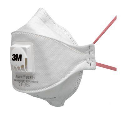 3M Aura 9332 + FFP3Partikül Solunum Maskesi (10 adet)