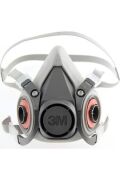 6000 Serisi 6100 Yarım Yüz Gaz Maskesi ( S ) (beden (küçük Boy)(filtresiz)