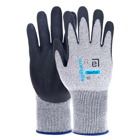 Egebant 331732 Nitril Köpük Kesilme Dirençli Eldiven (10 adet) NO:9