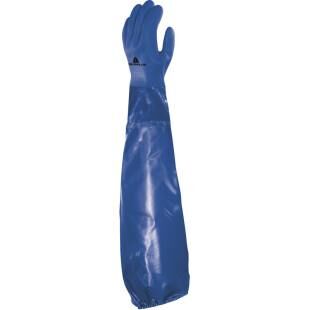 Delta Plus Petro VE766 Uzun Pvc Kimyasal İş Eldiveni NO:9