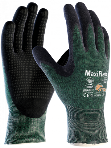 Atg MaxiFlex Cut 34-8443 Dotlu Palm Kesilmeye Dayanıklı Eldiven no:9 (Large)