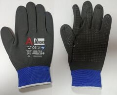 Apex 111-00 TAM KAPLI Nitril Köpük Eldiven Dodlu (4131X) NO:9