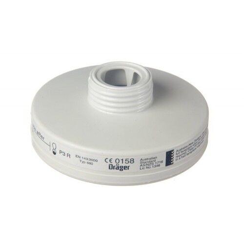 Drager P3 Filtre - 6732974  (Rd 40 bağlantılı maskeler ile uyumludur)