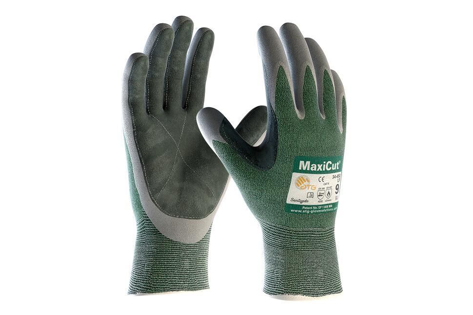 Atg MaxiCut® Oil 34-450LP Palm Kesilmeye Dayanıklı İş Eldiveni NO:9