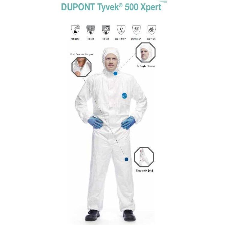 Tyvek® 500 Xpert (L) BEDEN