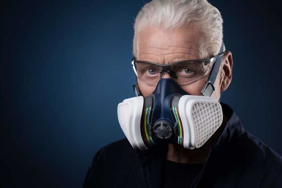 GVS ELİPSE YARIM YÜZ MASKE ABEK1-P3  FİLTRE SETİ  SPR 491