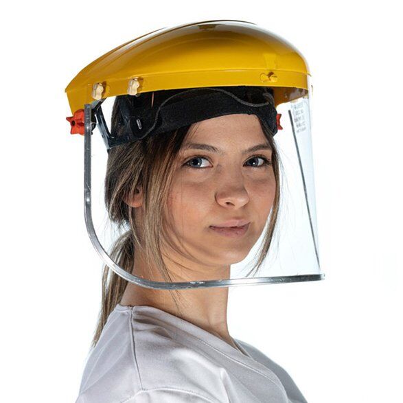 Essafe başbantlı  Yüz Koruyucu Siperlik