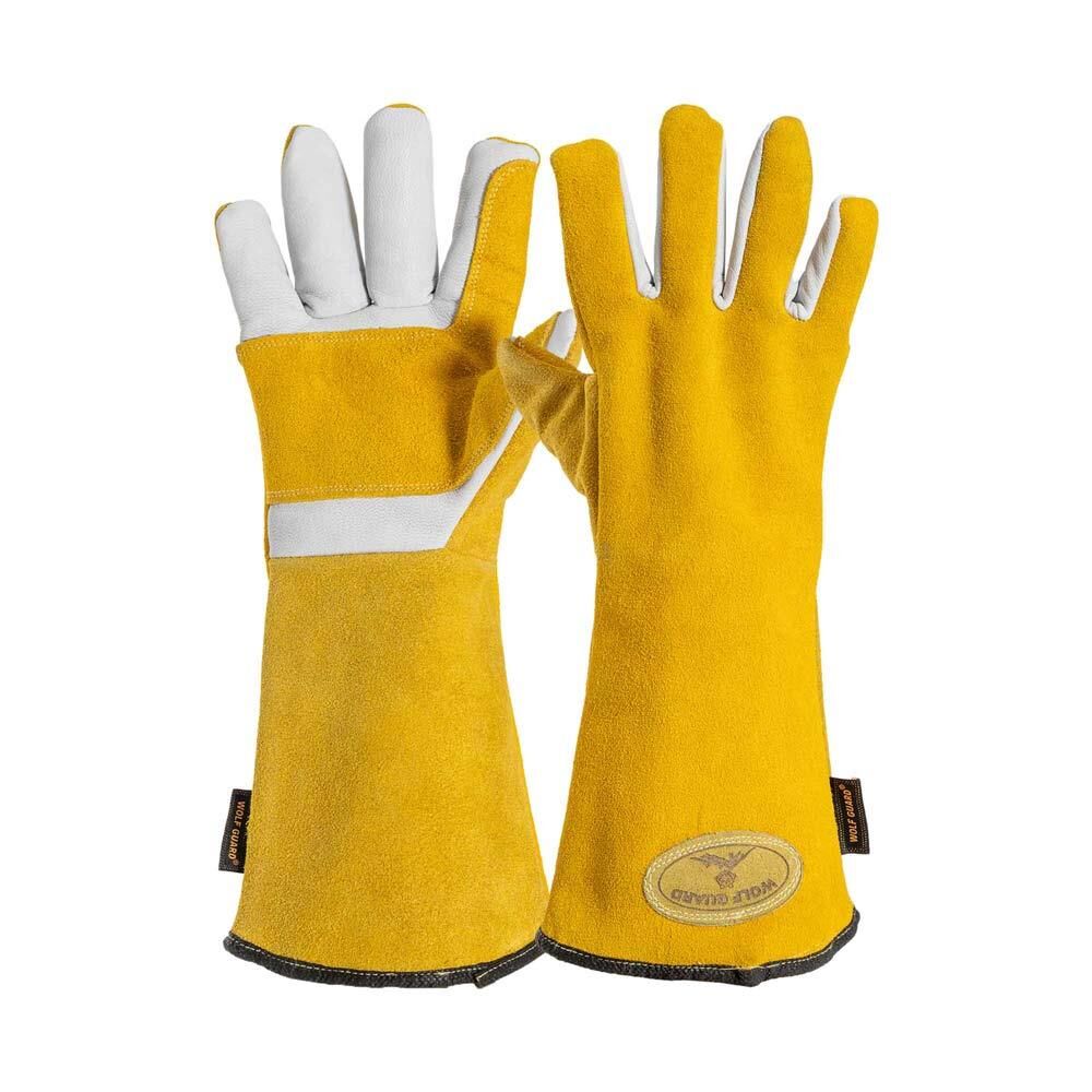 Deri Kaynakçı Iş Eldiveni EN 388  EN 407 Ep-8210 NO:10