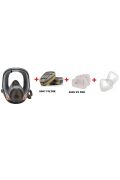 ™ 6800 Tam Yüz Gaz Maskesi +6057 Abe1 Filtre +5925 P2 Ped+ 501 Filtre Tutucu Kapak
