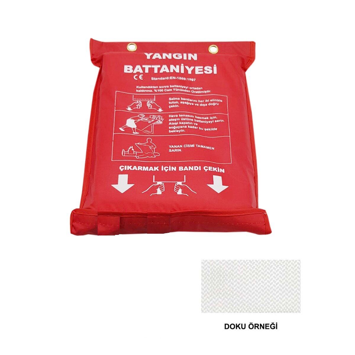 Yangın Söndürme Battaniyesi 100x150 cm