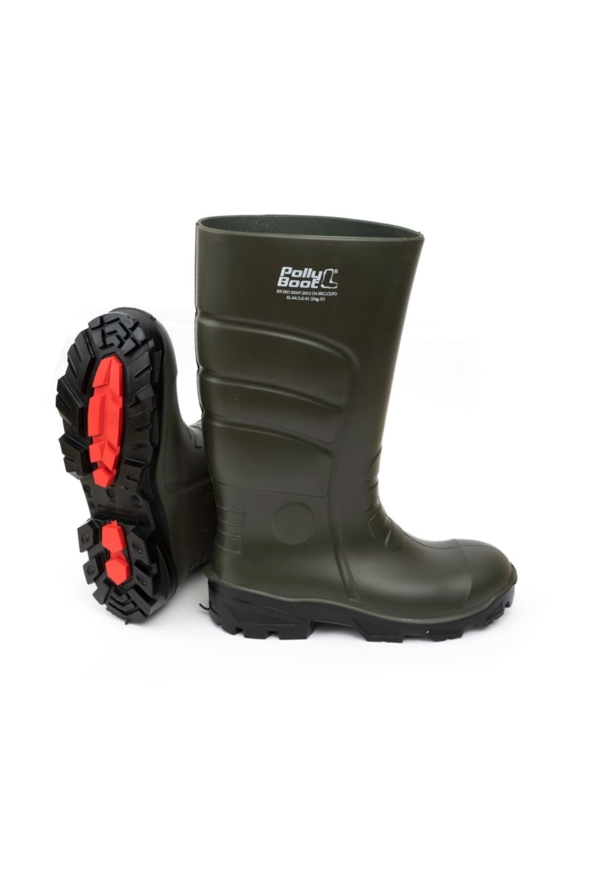 POLLY BOOT VEGA ENISO20345 S4 SRC K.HAKİ/PU/Ç.BURUN ÇİZME NO:43