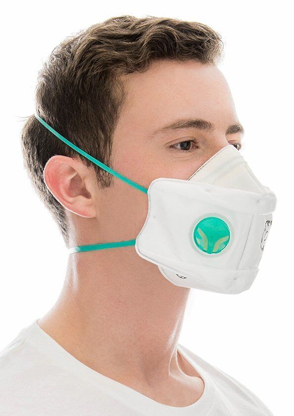 BLS 829 FFP2 VENTİLLİ  NR D MASKE EN:149=EN95 (tekli)