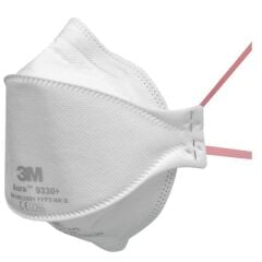 3M 9330  Aura  Ventilsiz Tek Kullanımlık Toz ve Sİs  Maskesi, FFP3   (10 adet)