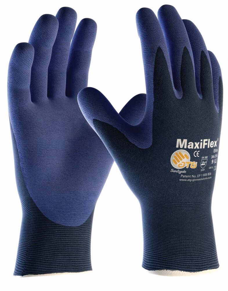 ATG MaxiFlex® Elite™ 34-274 iş eldiveni No:8 (M)