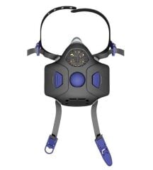 3M™ Secure Click™ HF-802SD Konuşma Diyagramlı Yarım Yüz Maskesi