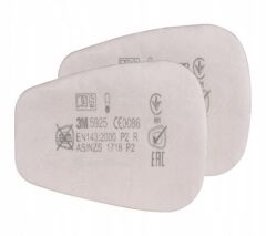3M 5925 P2 Toz ve Sis Filtresi (10 ÇİFT)