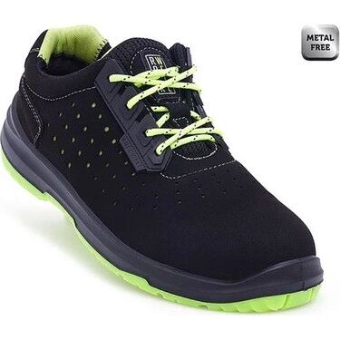 RCW NEON ELK. SB-P SİYAH SÜET KOMPOZİT BURUN K.A.T. AYAKKABI FLEX NO:44